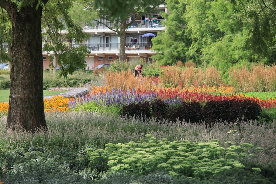 Kleurrijke park